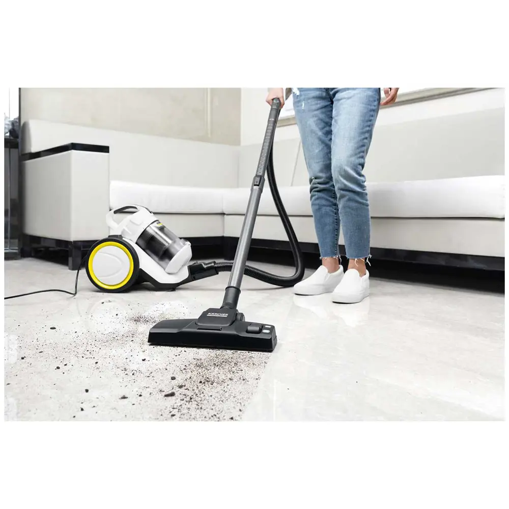 Фото 3 Пылесос с контейнером Karcher Vc 3 1.198-053.0 700 Вт 0.9 л цвет белый