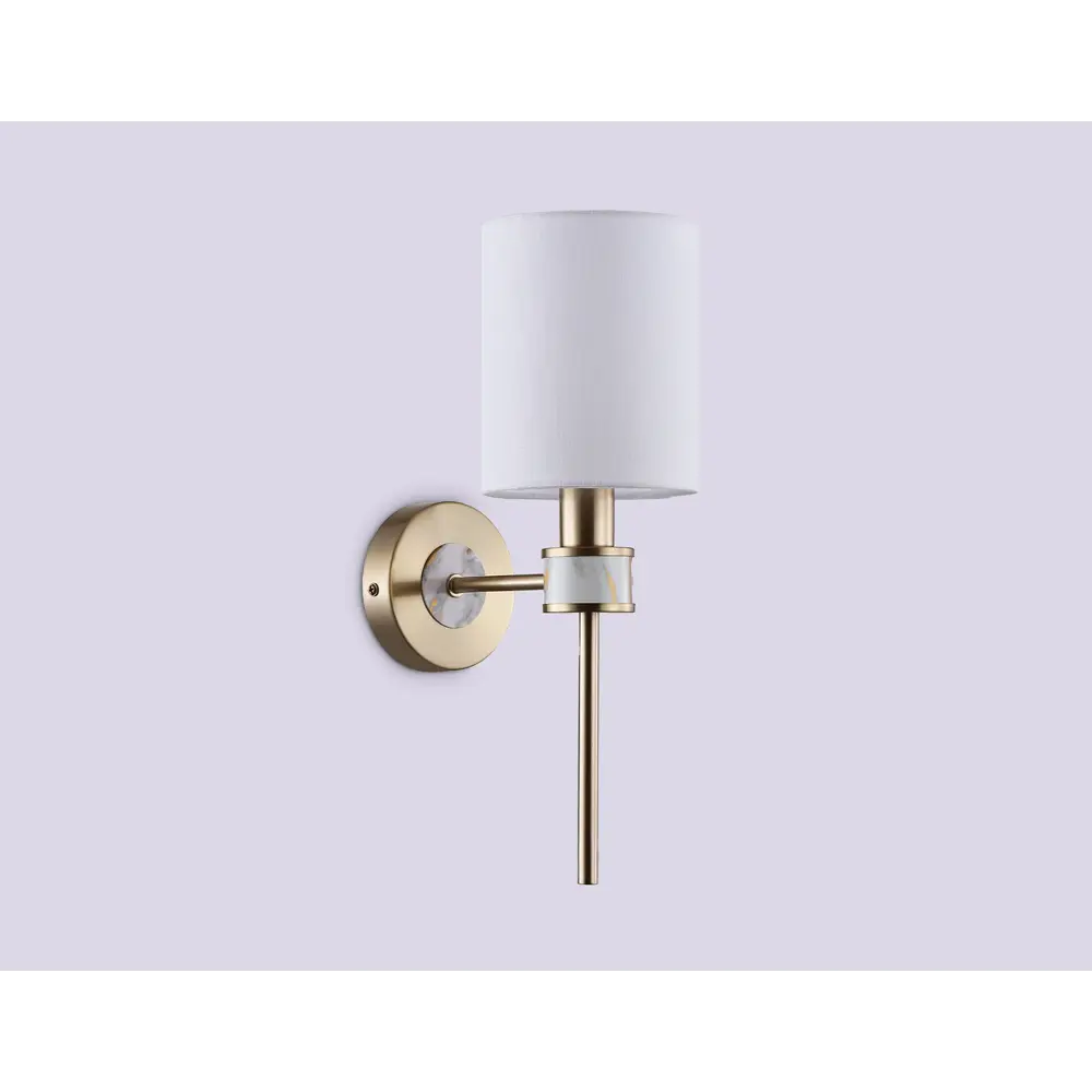 Фото 4 Настенный светильник Ambrella light High light Lh72375 цвет белый/латунь Фото 4 Настенный светильник Ambrella light High light Lh72375 цвет белый/латунь