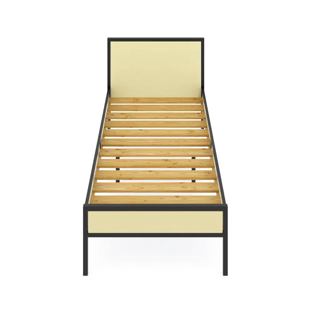 Фото 2 Кровать Solarius kr80loft-van-black 85 x 90 x 206 см сосна цвет ванильный, черный Фото 2 Кровать Solarius kr80loft-van-black 85 x 90 x 206 см сосна цвет ванильный, черный