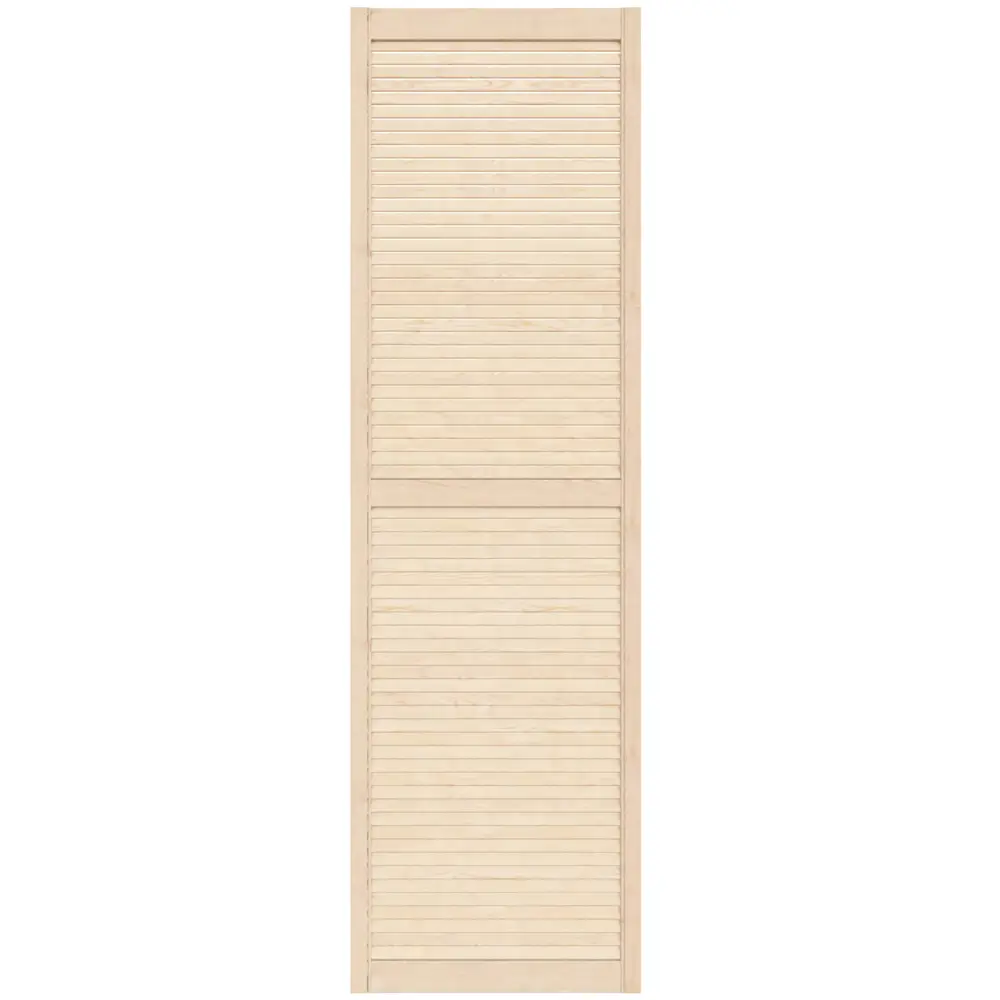 Фото Дверь жалюзийная деревянная Timber&Style 1998х544х20мм сосна Экстра Фото Дверь жалюзийная деревянная Timber&Style 1998х544х20мм сосна Экстра