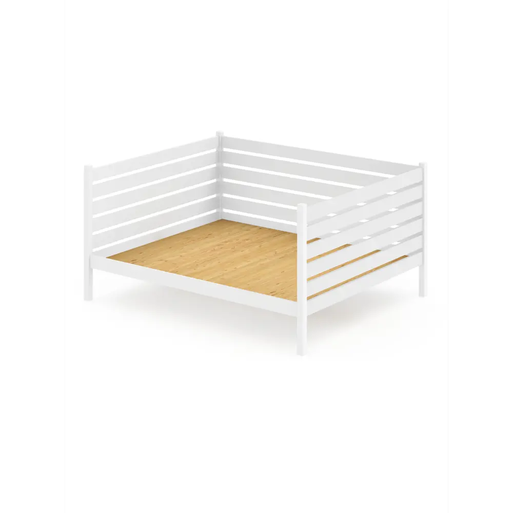 Фото Кровать Solarius Tahta-spin120-190bel-full 130 x 101 x 200 см сосна цвет белый Фото Кровать Solarius Tahta-spin120-190bel-full 130 x 101 x 200 см сосна цвет белый