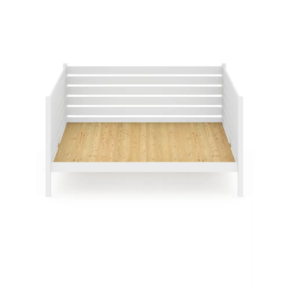 Фото 2 Кровать Solarius Tahta-spin120-190bel-full 130 x 101 x 200 см сосна цвет белый Фото 2 Кровать Solarius Tahta-spin120-190bel-full 130 x 101 x 200 см сосна цвет белый