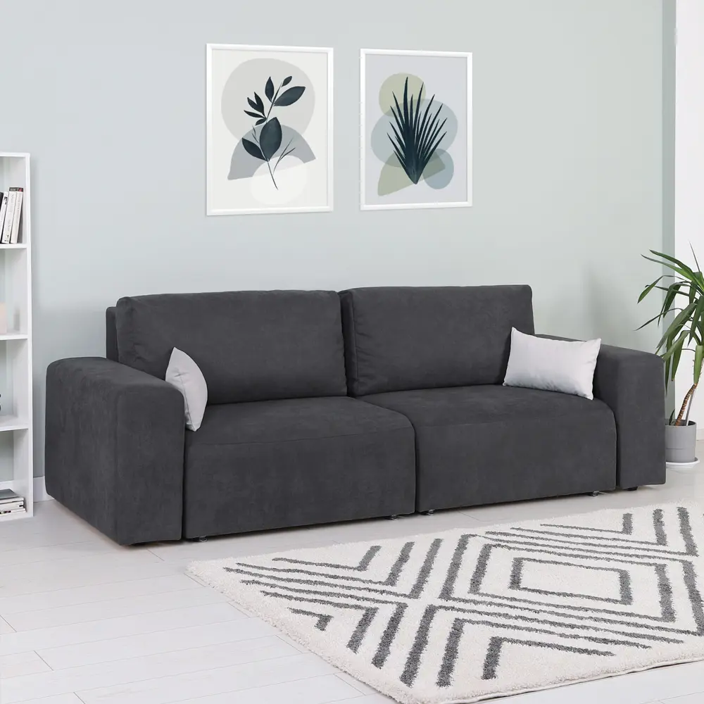Фото 11 Диван Nrava Stout Alba 260x90x100 см ткань цвет графит Фото 11 Диван Nrava Stout Alba 260x90x100 см ткань цвет графит