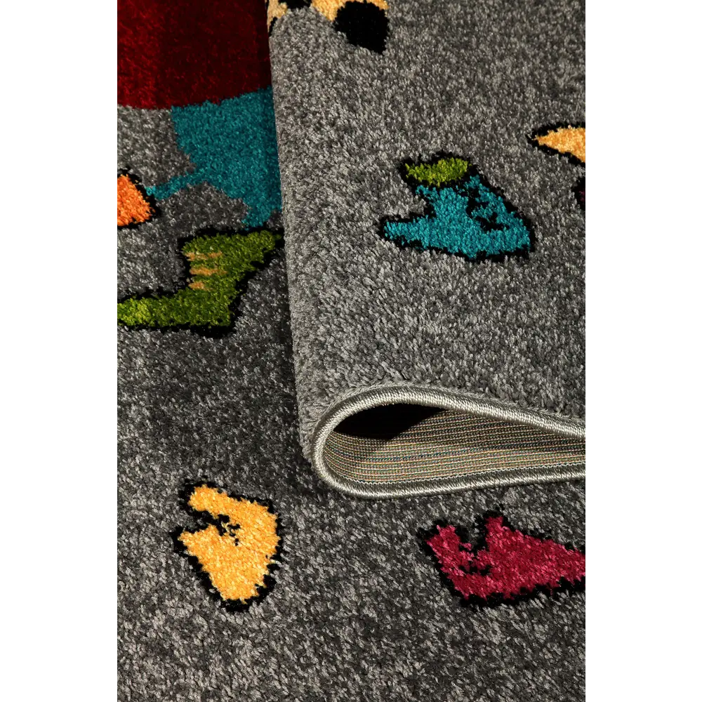 Фото 4 Ковер Agnella Funky Top Iwo Graphite прямой 200x280 см полипропилен Фото 4 Ковер Agnella Funky Top Iwo Graphite прямой 200x280 см полипропилен