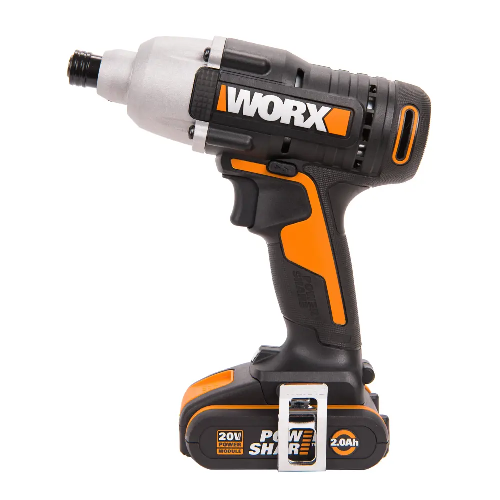 Фото Винтоверт ударный аккумуляторный Worx WX291, 20 В Li 2x2 Ач Фото Винтоверт ударный аккумуляторный Worx WX291, 20 В Li 2x2 Ач