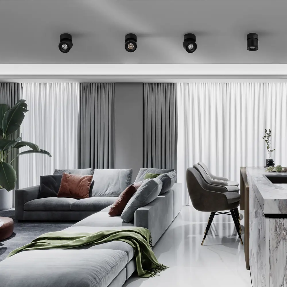 Фото 12 Светильник точечный светодиодный накладной Loft it Tictac 10180 White 4000K Модерн Фото 12 Светильник точечный светодиодный накладной Loft it Tictac 10180 White 4000K Модерн