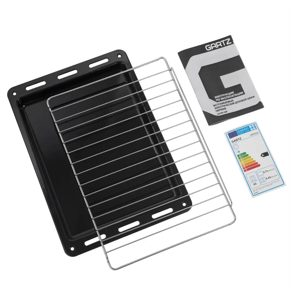 Фото Встраиваемый духовой шкаф Gartz Obp690B 59.5 см цвет черный