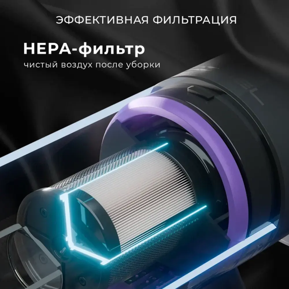 Фото 3 Пылесос вертикальный Conel Urv2350 UVPR11 0.35 л 350 Вт цвет черный матовый
