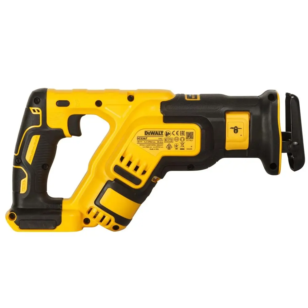 Фото 3 Пила сабельная аккумуляторная бесщеточный Dewalt DCS367NT, 18 В Li-Ion без АКБ и ЗУ Фото 3 Пила сабельная аккумуляторная бесщеточный Dewalt DCS367NT, 18 В Li-Ion без АКБ и ЗУ