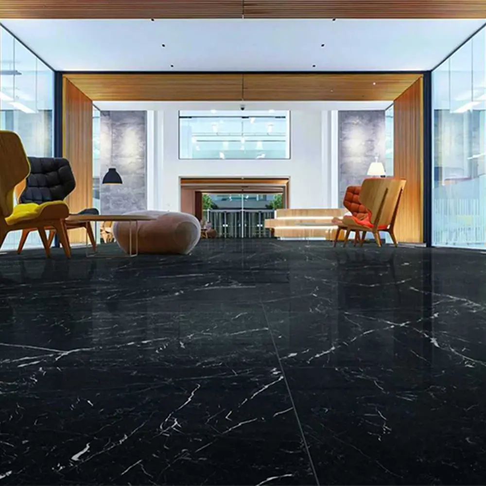 Фото Керамогранит Marazzi italy Allmarble M3AL 60x60см цвет черный Фото Керамогранит Marazzi italy Allmarble M3AL 60x60см цвет черный