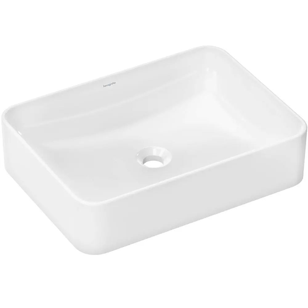 Фото Раковина-чаша Hansgrohe Xuniva Q 60168450 55x40 без перелива цвет белый Фото Раковина-чаша Hansgrohe Xuniva Q 60168450 55x40 без перелива цвет белый