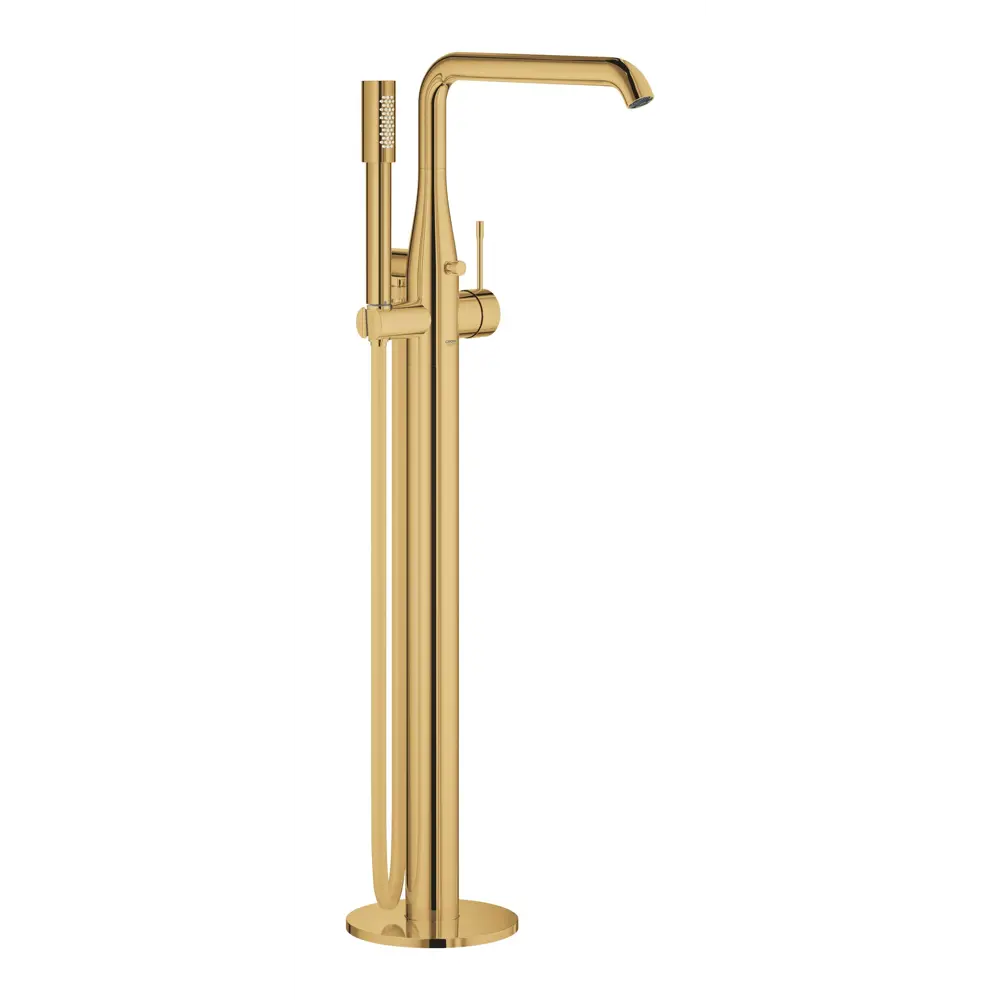Фото Смеситель для ванны Grohe Essence New 23491GL1 однорычажный напольный с душевой лейкой цвет хром Фото Смеситель для ванны Grohe Essence New 23491GL1 однорычажный напольный с душевой лейкой цвет хром