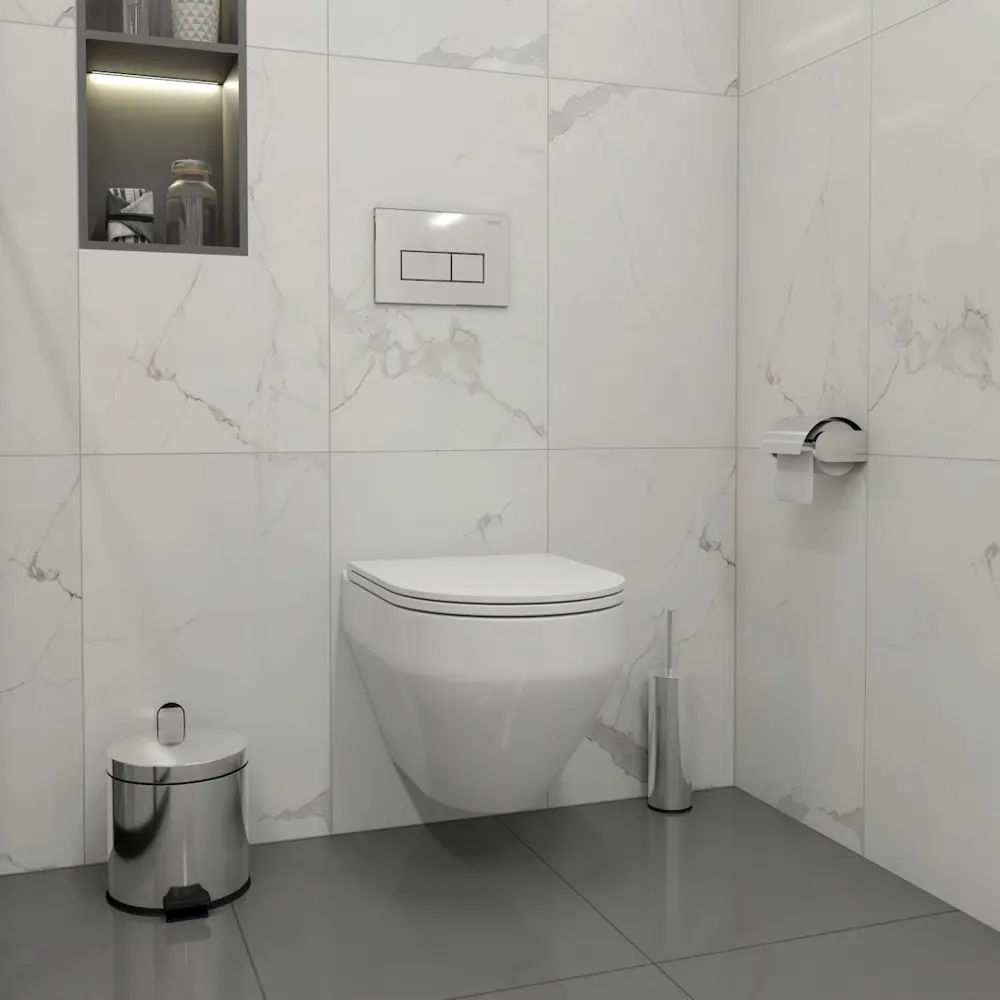 Фото 3 Комплект Teymi F00704: Инсталляция Aina 50, клавиша смыва Helmi хром, унитаз Demi Фото 3 Комплект Teymi F00704: Инсталляция Aina 50, клавиша смыва Helmi хром, унитаз Demi