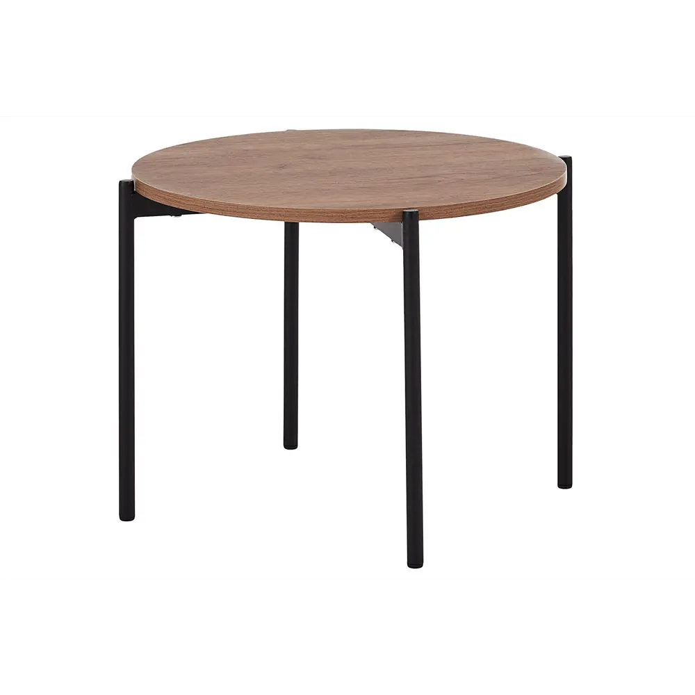 Фото Стол круглый Vental 50x50x40 см коричневый Фото Стол круглый Vental 50x50x40 см коричневый