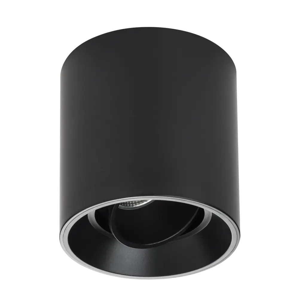 Фото Светильник точечный накладной Lightstar Binoco 051007 1 м² цвет черный