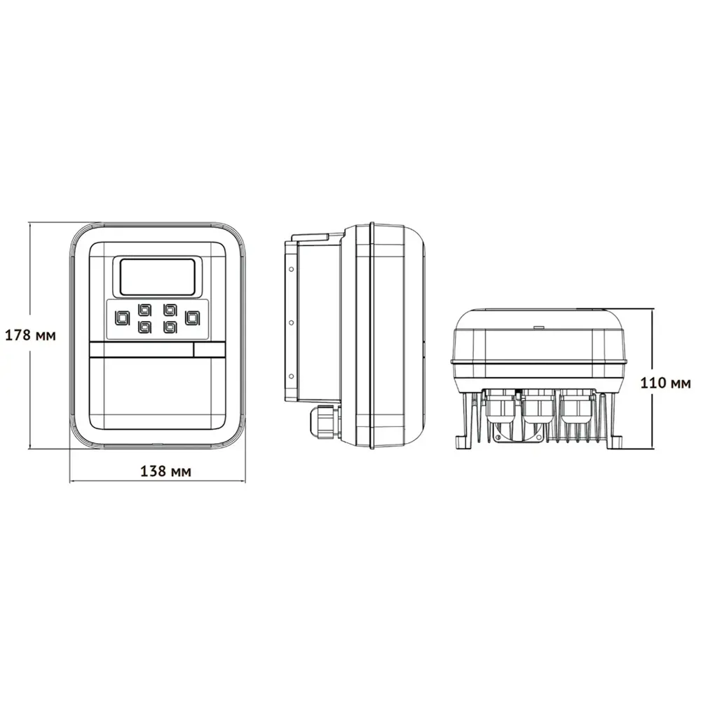 Фото 6 Частотный преобразователь Unipump для насоса FCP-2.2M Фото 6 Частотный преобразователь Unipump для насоса FCP-2.2M
