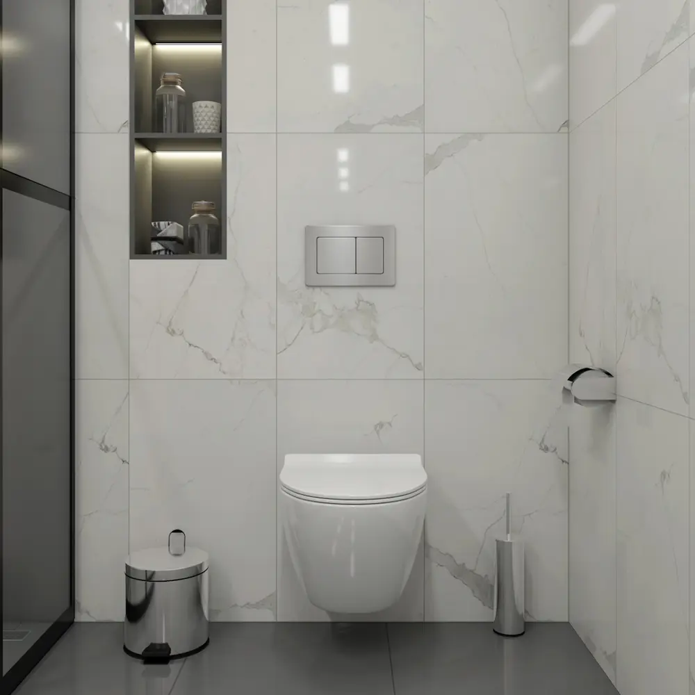 Фото 3 Комплект инсталляция с унитазом Teymi 5 в 1 F14463: унитаз подвесной безободковый торнадо Lina Pro Vortex кнопка нержавеющая сталь Фото 3 Комплект инсталляция с унитазом Teymi 5 в 1 F14463: унитаз подвесной безободковый торнадо Lina Pro Vortex кнопка нержавеющая сталь