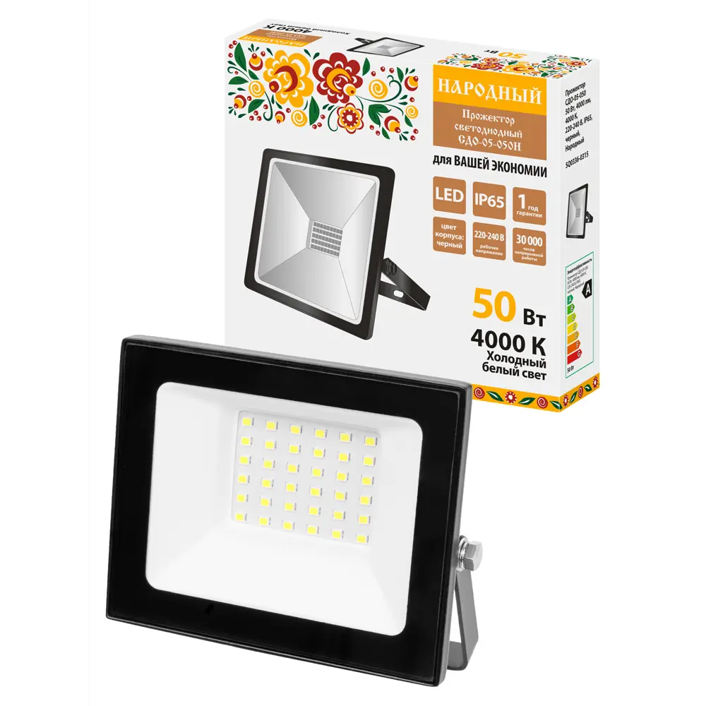 Фото Прожектор светодиодный уличный Tdm electric Sq0336-0315 50 Вт 4000 К IP65 холодный белый (голубой) свет Фото Прожектор светодиодный уличный Tdm electric Sq0336-0315 50 Вт 4000 К IP65 холодный белый (голубой) свет