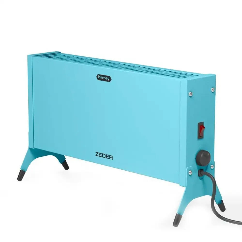 Фото Конвектор электрический Zeder 10MX-12 Blue с механическим термостатом 1000 Вт Фото Конвектор электрический Zeder 10MX-12 Blue с механическим термостатом 1000 Вт