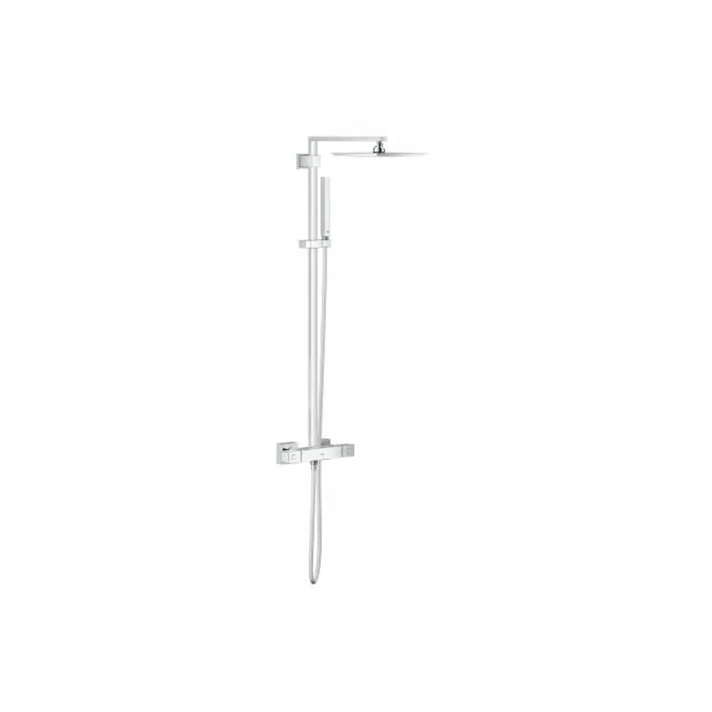 Фото 2 Душевая система Grohe 26187000 Euphoria Cube 230 с термостатическим смесителем, хром Фото 2 Душевая система Grohe 26187000 Euphoria Cube 230 с термостатическим смесителем, хром