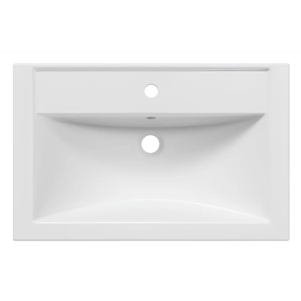 Фото 2 Раковина 1marka раковина Ц0000008359 70см цвет белый Фото 2 Раковина 1marka раковина Ц0000008359 70см цвет белый