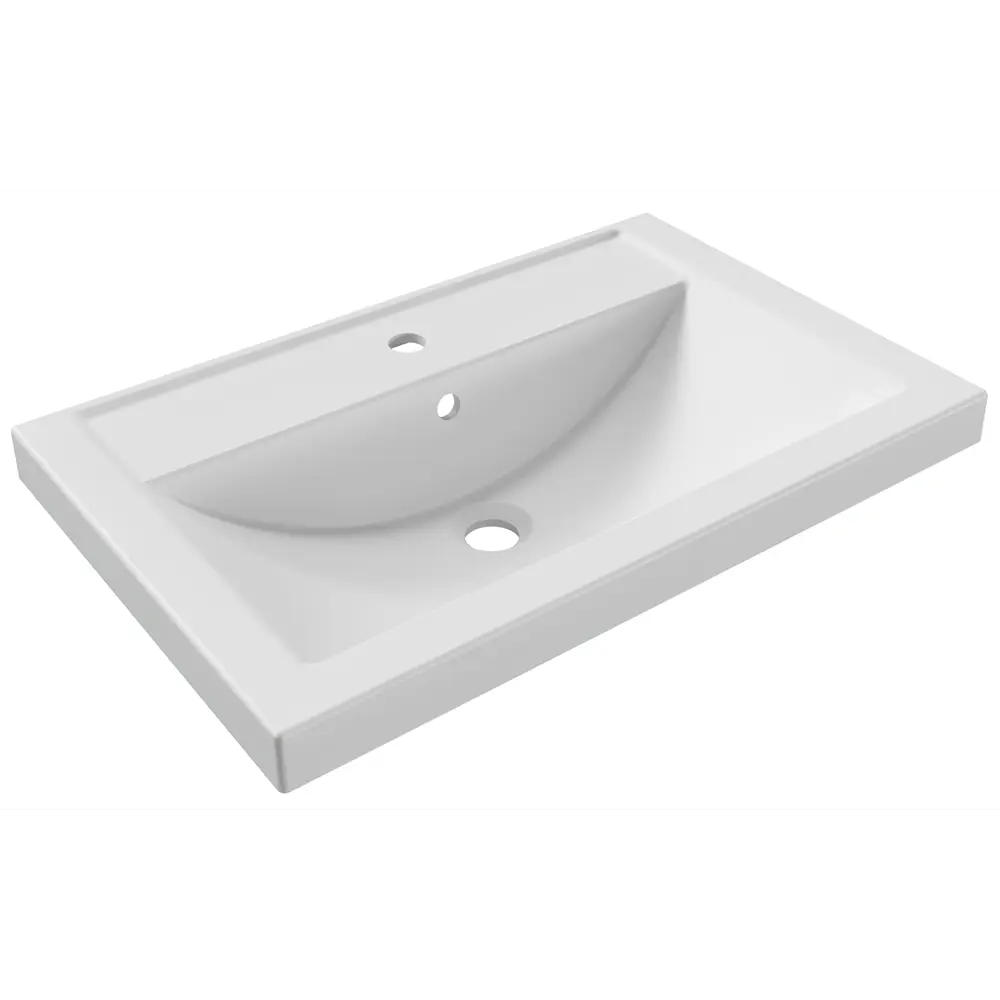 Фото 3 Раковина 1marka раковина Ц0000008359 70см цвет белый Фото 3 Раковина 1marka раковина Ц0000008359 70см цвет белый