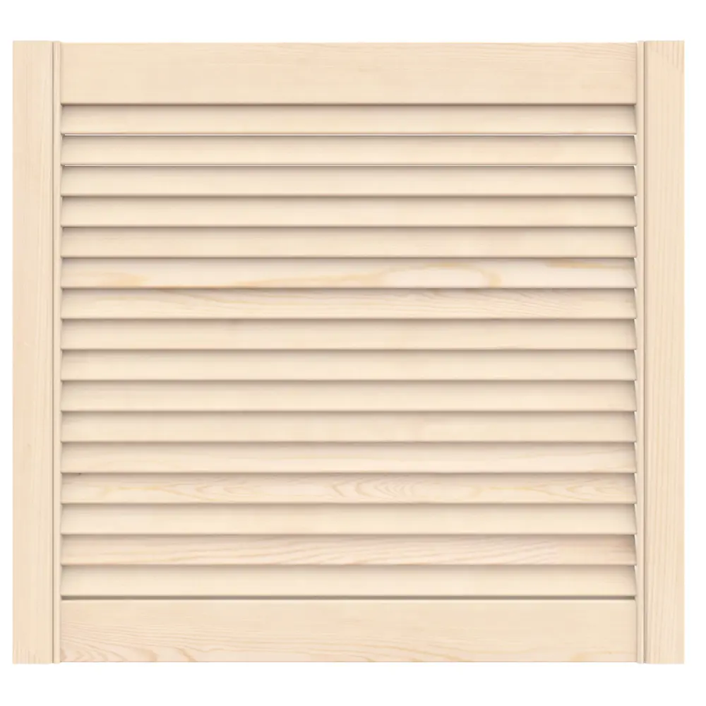 Фото Дверь жалюзийная деревянная Timber&Style 550х594х20мм сосна Экстра