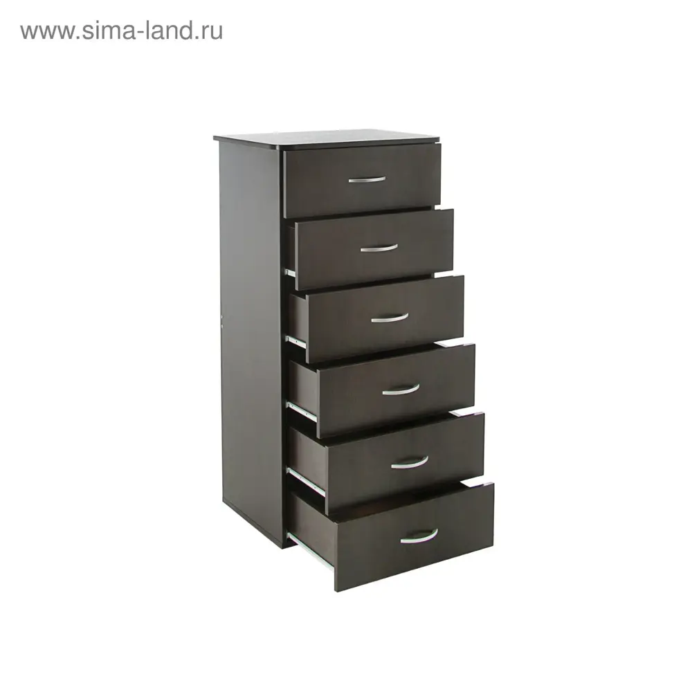 Фото 5 Комод Клик мебель 2458962 3 ящика 60x45x125 см ЛДСП цвет черный Фото 5 Комод Клик мебель 2458962 3 ящика 60x45x125 см ЛДСП цвет черный