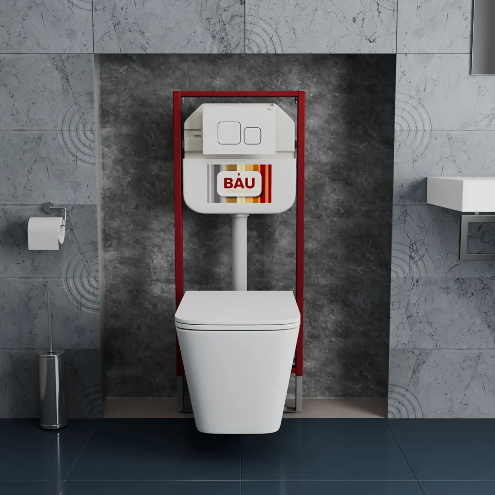 Фото 3 Комплект BAUEDGE NEO45700-TOWLT190403S-Q00014 6 в 1: инсталляция 45, унитаз с вихревым смывом, OWL 1975 Hurricane3, сиденье, кнопка Soul, белая Фото 3 Комплект BAUEDGE NEO45700-TOWLT190403S-Q00014 6 в 1: инсталляция 45, унитаз с вихревым смывом, OWL 1975 Hurricane3, сиденье, кнопка Soul, белая