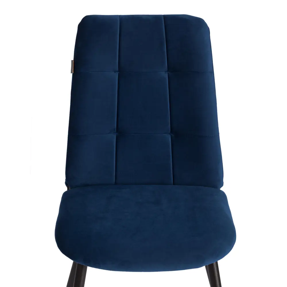 Фото 7 Кухонный стул Tetchair Asti 42x87x54 см велюр цвет синий Фото 7 Кухонный стул Tetchair Asti 42x87x54 см велюр цвет синий