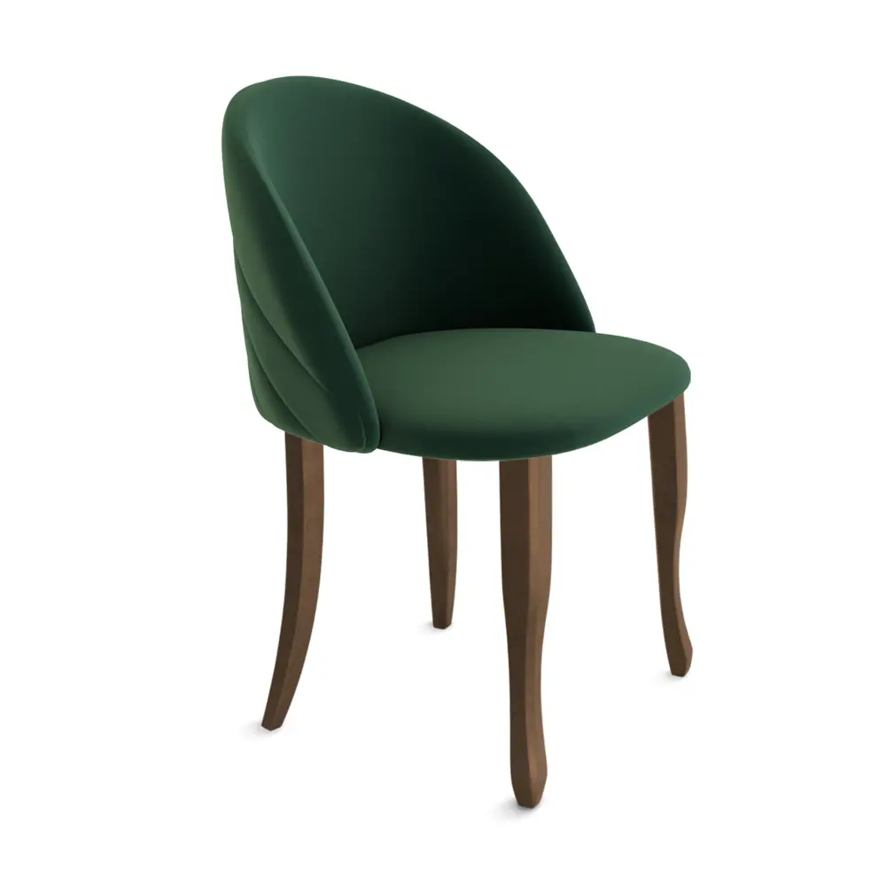 Фото Стул Sheffilton 5808345301 49x78.5x53 см велюр цвет Зеленый Фото Стул Sheffilton 5808345301 49x78.5x53 см велюр цвет Зеленый