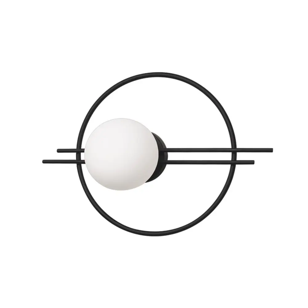 Фото 3 Настенный светильник LOFT IT 10143 Black Circle цвет черный