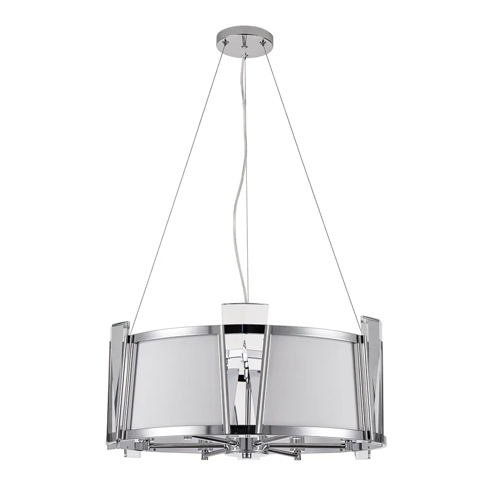 Фото Люстра подвесная Arte Lamp Grato Ar_a4079lm-6cc 6 ламп 4 м² цвет хром Фото Люстра подвесная Arte Lamp Grato Ar_a4079lm-6cc 6 ламп 4 м² цвет хром