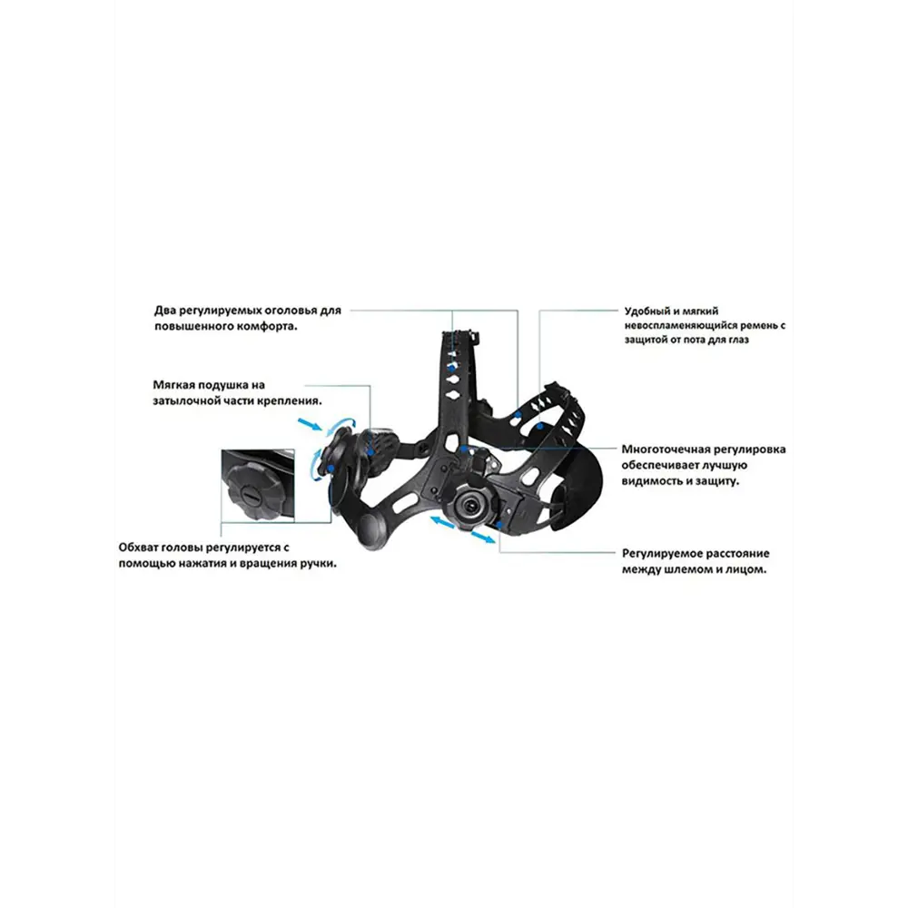 Фото 3 Маска сварщика хамелеон Tecmen ADF 815S TM16 100531617 Фото 3 Маска сварщика хамелеон Tecmen ADF 815S TM16 100531617