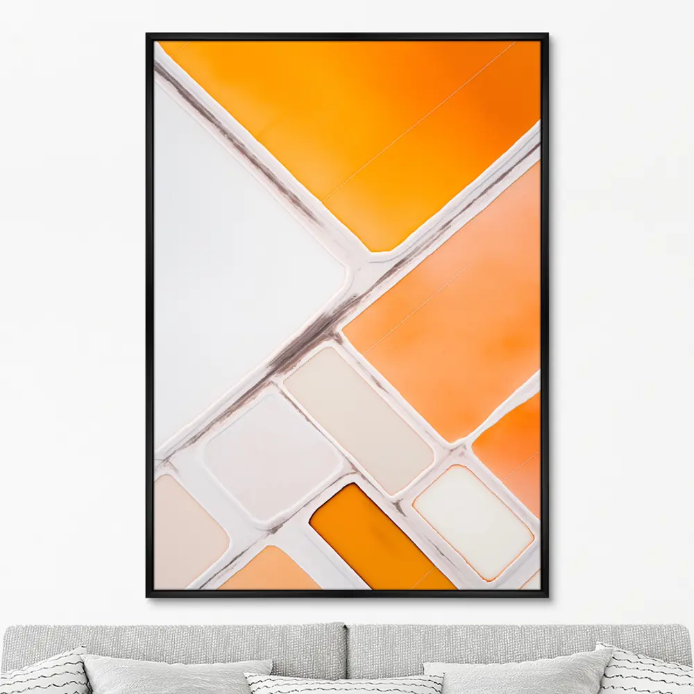 Фото Картина Artnomore Salt lakes orange and pink No 1 2024г. AR-777000440 75x105 см Фото Картина Artnomore Salt lakes orange and pink No 1 2024г. AR-777000440 75x105 см