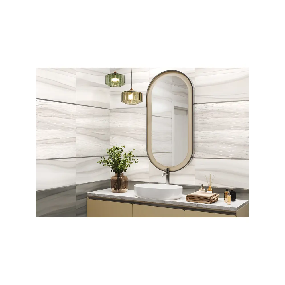 Фото 4 Декор New Trend Treise Dark Wave DW36TRS18 30x60x0.9 цвет серый Фото 4 Декор New Trend Treise Dark Wave DW36TRS18 30x60x0.9 цвет серый