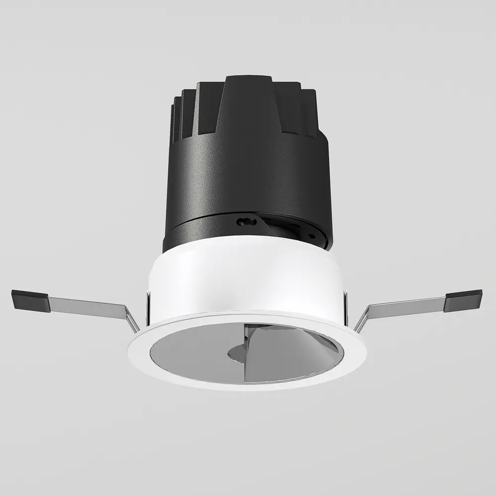 Фото 4 Светильник точечный встраиваемый светодиодный Elektrostandard A064612 2 м² под отверстие 8 см цвет белый хром Фото 4 Светильник точечный встраиваемый светодиодный Elektrostandard A064612 2 м² под отверстие 8 см цвет белый хром