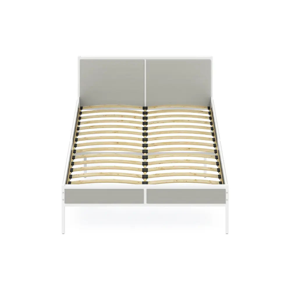 Фото 2 Кровать Solarius Kr160loft-plat-white-orto 165 x 90 x 206 см сосна цвет белый Фото 2 Кровать Solarius Kr160loft-plat-white-orto 165 x 90 x 206 см сосна цвет белый