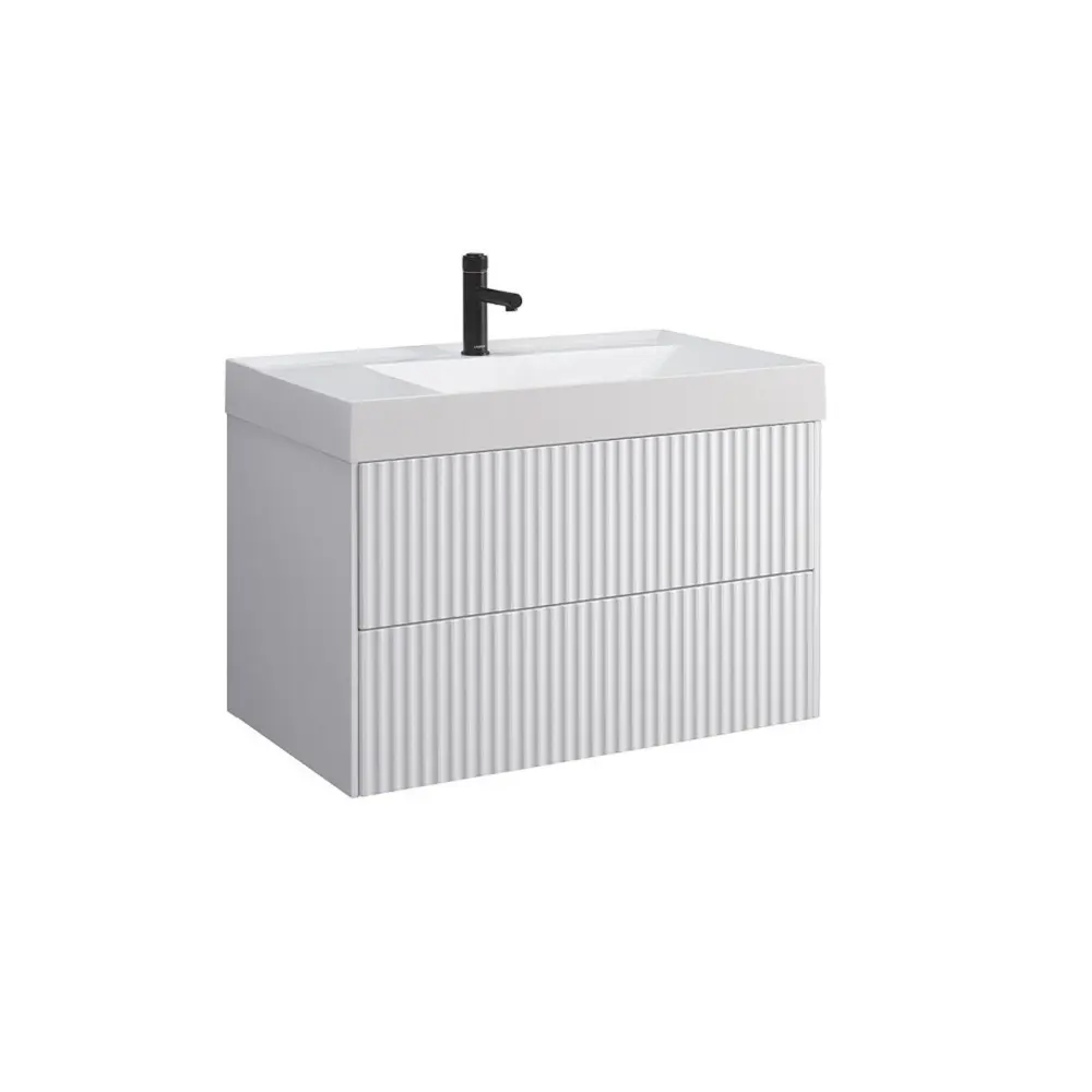 Фото Тумба под раковину с раковиной BELUX Сиртаки НП 85-02(1) левая подвесная Фото Тумба под раковину с раковиной BELUX Сиртаки НП 85-02(1) левая подвесная