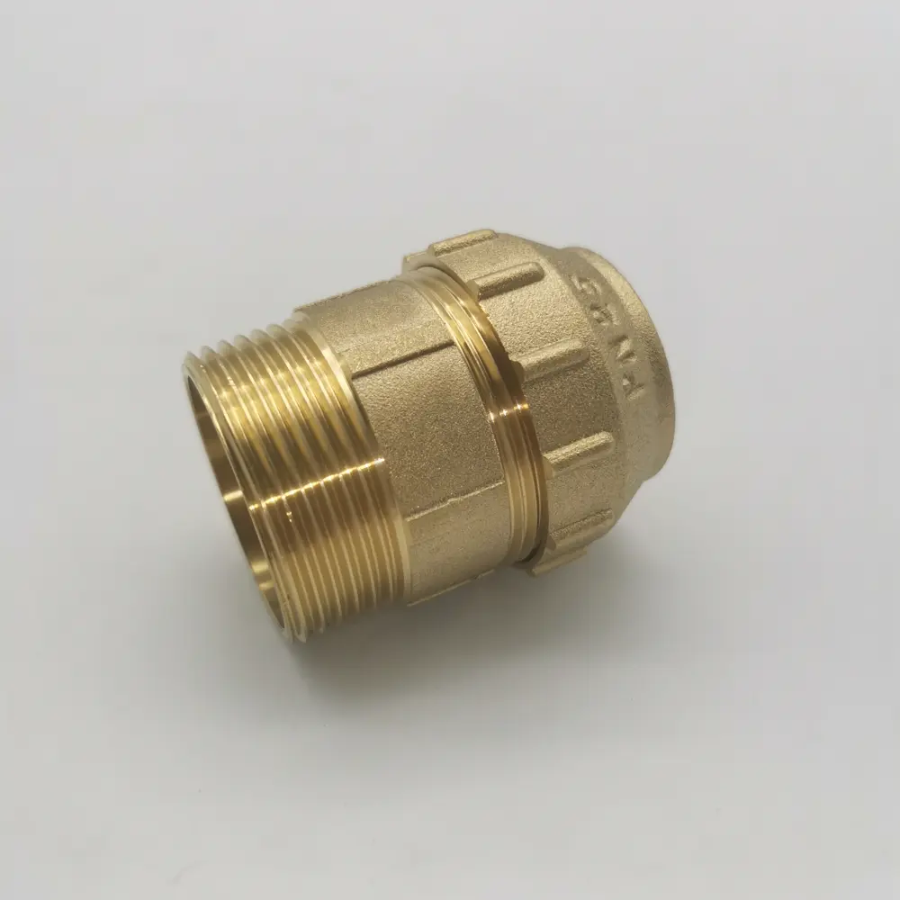 Фото Муфта комбинированная Vieir 1 1/4"x32 мм ВР латунь VER363 Фото Муфта комбинированная Vieir 1 1/4"x32 мм ВР латунь VER363
