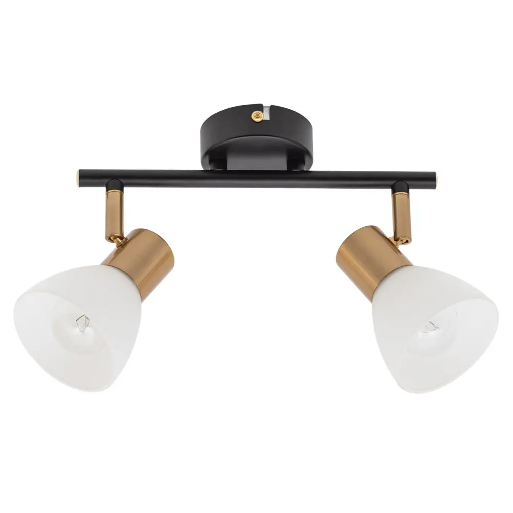 Фото 2 Спот поворотный ARTE LAMP A3117PL-2BK FALENA 2 лампы цвет черный Фото 2 Спот поворотный ARTE LAMP A3117PL-2BK FALENA 2 лампы цвет черный