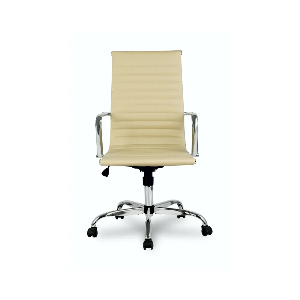 Фото Офисное кресло College H-966L-1/Beige 68x105x67 см эко-кожа цвет бежевый Фото Офисное кресло College H-966L-1/Beige 68x105x67 см эко-кожа цвет бежевый