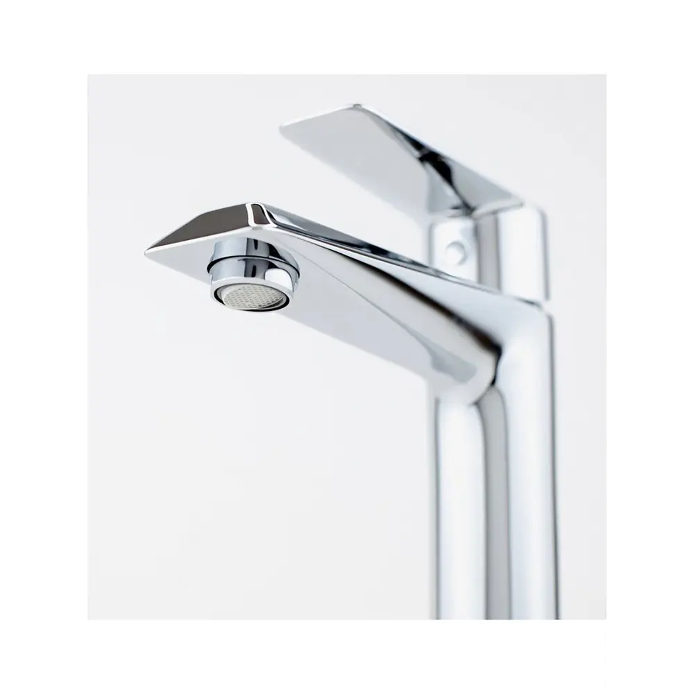 Фото 2 Смеситель для раковины Esko NY26 однорычажный цвет Серебристый Фото 2 Смеситель для раковины Esko NY26 однорычажный цвет Серебристый