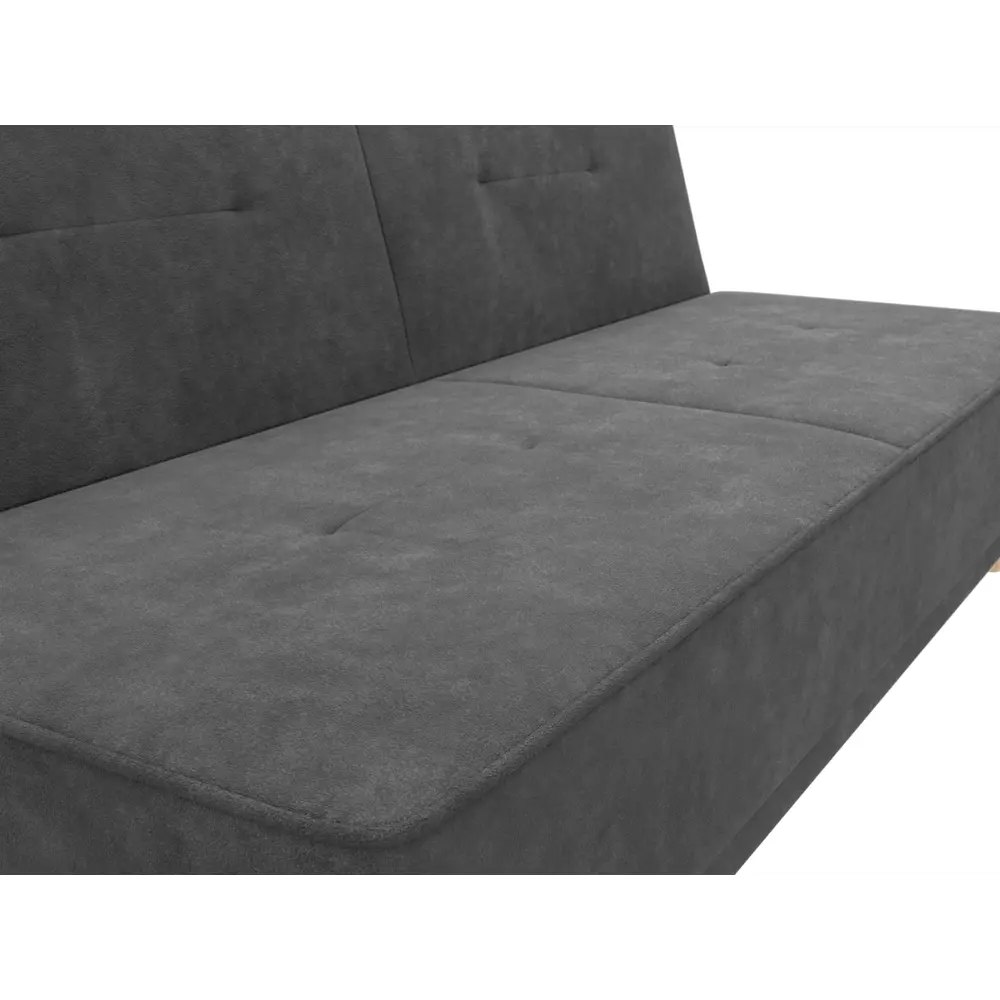 Фото 2 Диван раскладной Лига диванов Диван-книжка Портленд 193x90x85 см велюр цвет brut 16 темно-серый Фото 2 Диван раскладной Лига диванов Диван-книжка Портленд 193x90x85 см велюр цвет brut 16 темно-серый