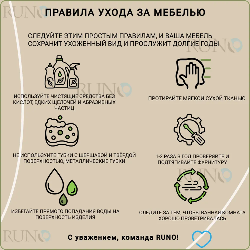 Фото 11 Шкаф для ванной RUNO Соренто 40 подвесной универсальный крафтовый дуб/белый Фото 11 Шкаф для ванной RUNO Соренто 40 подвесной универсальный крафтовый дуб/белый