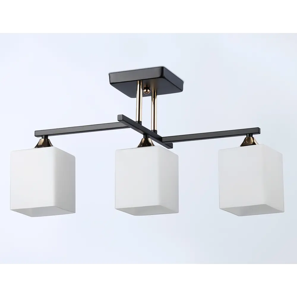 Фото 3 Люстра на штанге Ambrella Light Traditional modern Ambr_tr303114 3 лампы 10 м² цвет черный Фото 3 Люстра на штанге Ambrella Light Traditional modern Ambr_tr303114 3 лампы 10 м² цвет черный