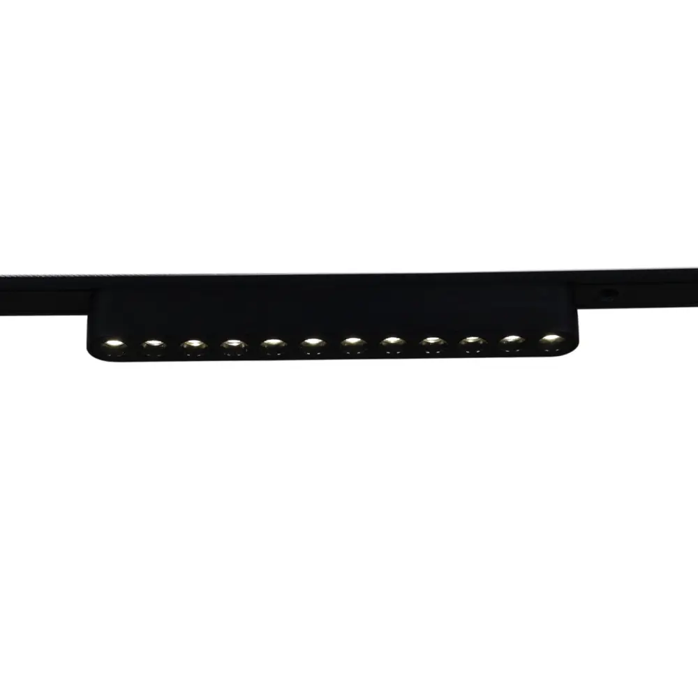 Фото 8 Трековый светильник линейный светодиодный Reluce 13002-9.3-001ur magnetic led12w bk 12 Вт однофазный нейтральный белый свет цвет черный Фото 8 Трековый светильник линейный светодиодный Reluce 13002-9.3-001ur magnetic led12w bk 12 Вт однофазный нейтральный белый свет цвет черный