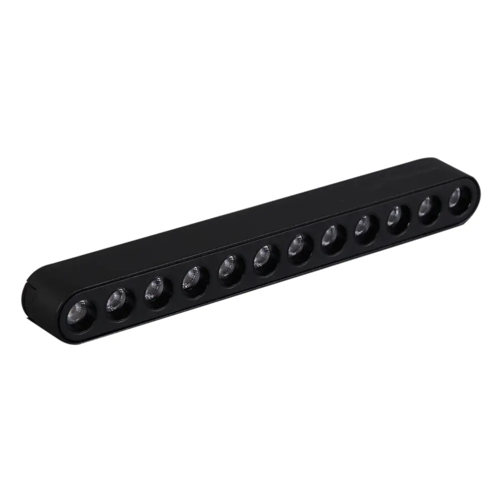 Фото 9 Трековый светильник линейный светодиодный Reluce 13002-9.3-001ur magnetic led12w bk 12 Вт однофазный нейтральный белый свет цвет черный Фото 9 Трековый светильник линейный светодиодный Reluce 13002-9.3-001ur magnetic led12w bk 12 Вт однофазный нейтральный белый свет цвет черный