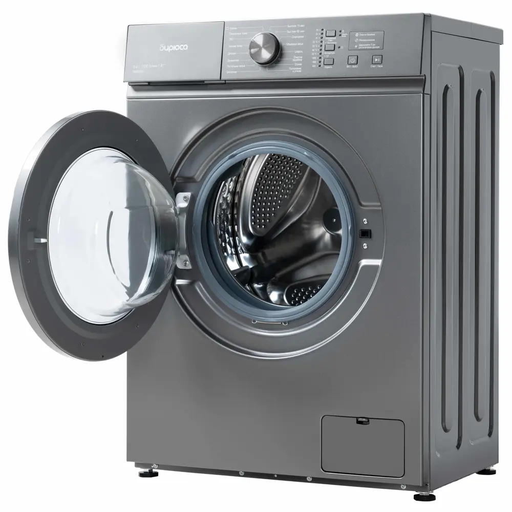 Фото 5 Стиральная машина Бирюса Wm-sm510/04 m 59.5x85x44 см 5 кг цвет серый Фото 5 Стиральная машина Бирюса Wm-sm510/04 m 59.5x85x44 см 5 кг цвет серый