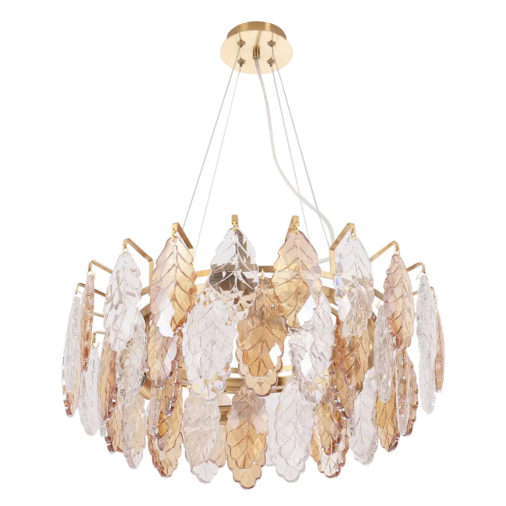 Фото 3 Люстра подвесная Crystal lux Trevi Cu_3220_306 6 ламп 14 м² цвет латунь Фото 3 Люстра подвесная Crystal lux Trevi Cu_3220_306 6 ламп 14 м² цвет латунь